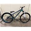 Image 2 : GREEN NO NAME SINGLE SPEED FRONT SUSPENSION FIXED GEAR BIKE WITH FULL DISC BRAKES ( BRAKES