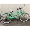 Image 2 : 2 BIKES: GREEN MICARGI 7 SPEED CRUISER BIKE & RED NORCO 18 SPEED MOUNTAIN BIKE