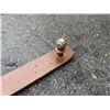 Image 3 : GREY METAL 42" SKID STEER FORK / 46" WIDE HEADACHE RACK ATTACHMENT WITH TRAILER BALL
