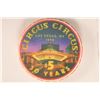 Image 2 : $5 1998 (30 YEARS) CIRCUS CIRCUS CASINO CHIP