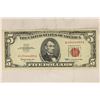 Image 1 : 1963 US $5 RED SEAL NOTE LOOK AT ALL THE 4'S