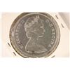 Image 2 : 1965 SMALL BEADS POINTED 5 CANADA SILVER DOLLAR