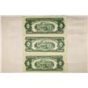 Image 2 : 3-$2 US RED SEAL NOTES, 2-1953 & 1-1953-A