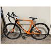 Image 1 : GIANT TCX ORANGE 11 SPEED CARBON FIBER RACING BIKE WITH FULL DISC BRAKES & MEDIUM FRAME SIZE