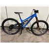 Image 2 : KONA PROCESS 134 BLUE 10 SPEED FULL SUSPENSION MOUNTAIN BIKE WITH FULL DISC BRAKES