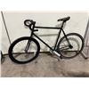 Image 1 : BLACK NO NAME SINGLE SPEED FIXED GEAR ROAD BIKE