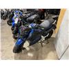 Image 1 : DAYMARK BLUE MOTORCYCLE LOOK ELECTRIC SCOOTER ( NO KEY, NO CHARGER, RUNNING CONDITION UNKNOWN )