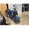 Image 2 : DAYMARK BLUE MOTORCYCLE LOOK ELECTRIC SCOOTER ( NO KEY, NO CHARGER, RUNNING CONDITION UNKNOWN )