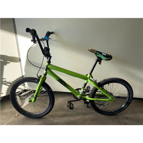 BRAZEN GREEN FIXED GEAR STUNT BIKE