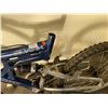 Image 2 : 2 BIKES - INFINITY QUARK BLUE 21 SPEED FULL SUSPENSION MOUNTAIN BIKE (NO SEAT, BRAKES OFF, CHAIN