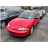 Image 1 : *TOW* 2002 CHEVROLET CAVALIER LS, 4DR SEDAN, RED, VIN # 1G1JF52F927359741