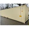 Image 2 : *H/T* BEIGE 40FT HI CUBE STORAGE SHIPPING CONTAINER 9 1/2'6" TALL HIGH CUBE