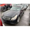 Image 1 : *TOW* 2008 INFINITI G35XS, 4DR SEDAN, BLACK, VIN # JNKBV61F28M264906