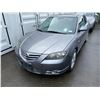 Image 1 : *TOW* 2006 MAZDA 3, 4DR SEDAN, GREY, VIN # JM1BK123261445598