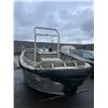 Image 1 : *H* *T* HEAVY DUTY 18'L X 10'W LARGE ALUMINUM SKIFF STYLE BOAT, DETROIT DIESEL INBOARD ENGINE