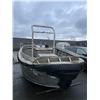 Image 1 : *H* *T* HEAVY DUTY 18'L X 10'W LARGE ALUMINUM SKIFF STYLE BOAT, DETROIT DIESEL INBOARD ENGINE