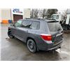 Image 2 : 2008 TOYOTA HIGHLANDER 4WD, 4DR SUV, GREY, VIN # JTEES44A282008302