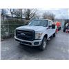 Image 1 : 2011 FORD F-250 XL SUPER DUTY, 4 DR EXT P/U, WHITE, VIN# 1FT7X2B65BEC83007