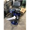 Image 2 : INVACARE BLUE ELECTRIC COMPACT MOBILITY SCOOTER WITH KEY / POWER CORD