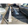 Image 2 : STACK OF ASSORTED LENGTH HEAVY DUTY STEEL I-BEAMS,  C-CHANNEL & SUPPORT BEAM