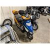 Image 2 : 2 SCOOTERS - GIO ORANGE-BLUE AND MOTORINO BLACK GREY ELECTRIC SCOOTER