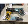 Image 1 : DEWALT CORDLESS HEAVY DUTY HAMMER DRILL WITH BATTERY AND MAKITA RECIPROCATING SAW (NO BATTERY)