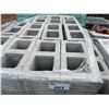 Image 2 : PALLET STACK OF OUTDOOR ROUGH EDGE RETAINING WALL CINDER BLOCKS