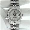 Image 3 : Rolex Mens Stainless Steel Diamond Lugs MOP Diamond & Sapphire Datejust Wristwat