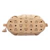 Image 4 : MCM Ivory Canvas Hobo Bag