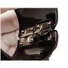 Image 8 : Chanel Black Enamel Stud Cuff Bracelet