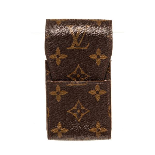 Louis Vuitton Brown Monogram Canvas Cigarette Case