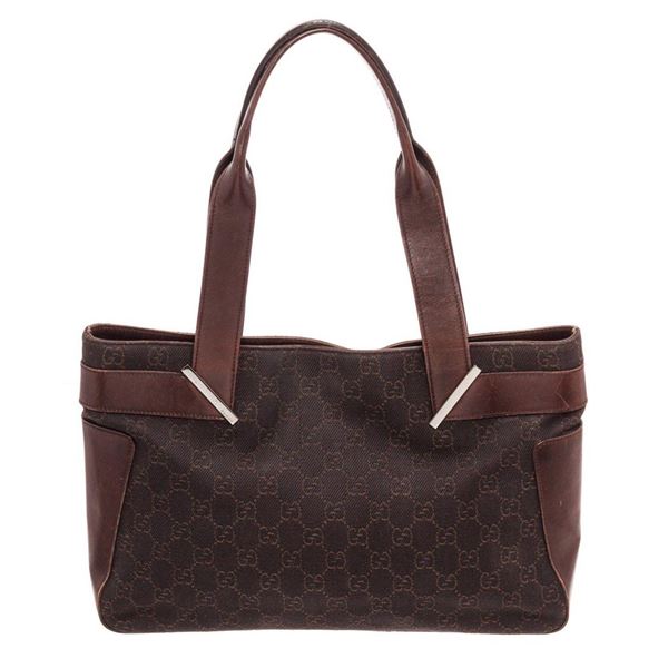 Gucci Black Leather Shoulder Bag