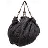 Image 3 : Chanel Black Denim Coco Cabas Chain Hobo Bag