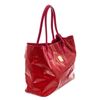 Image 3 : MCM Red Patent Shopper Tote Bag