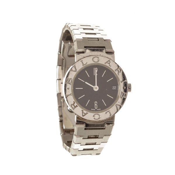 Bvlgari Sliver Steel Argent Watch