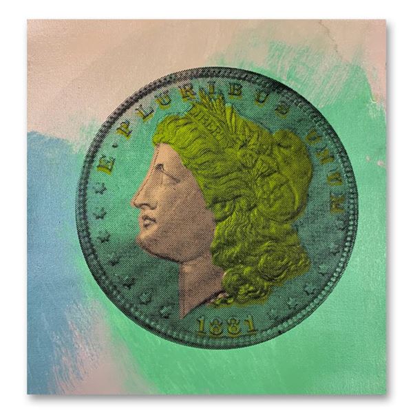 1881 Coin by Steve Kaufman (1960-2010)