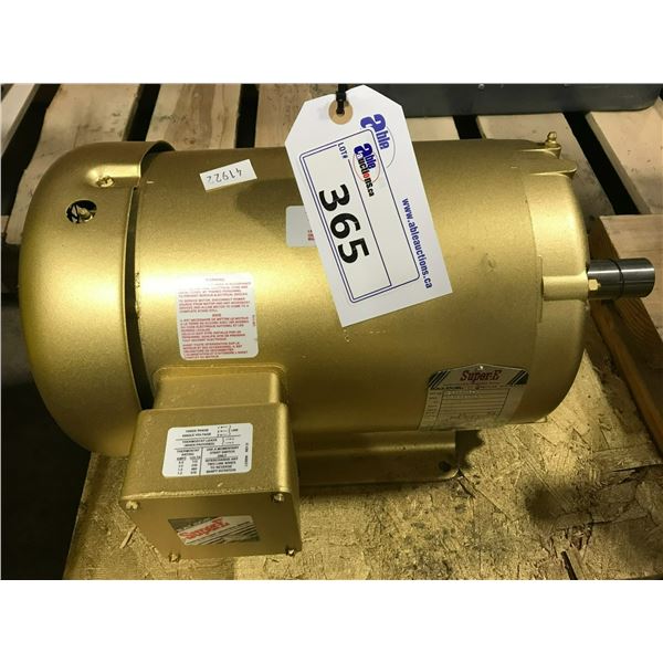 BALDOR EM3710T-5, GENERAL PURPOSE MOTOR, 7.5HP, 3PH, 575 VOLTS, 8.2 AMPS, 1770 RPM