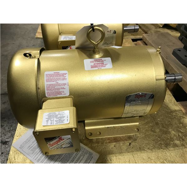 BALDOR EM3615T-5, GENERAL PURPOSE MOTOR, 5HP, 3PH, 575 VOLTS, 5.2 AMPS, 1750 RPM