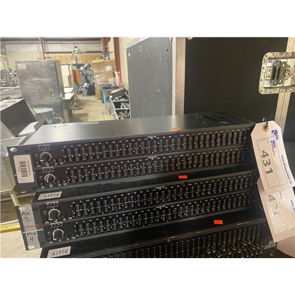 DBX PROFESSIONAL 231 RACK MOUNT GRAPHICS EQUALIZER