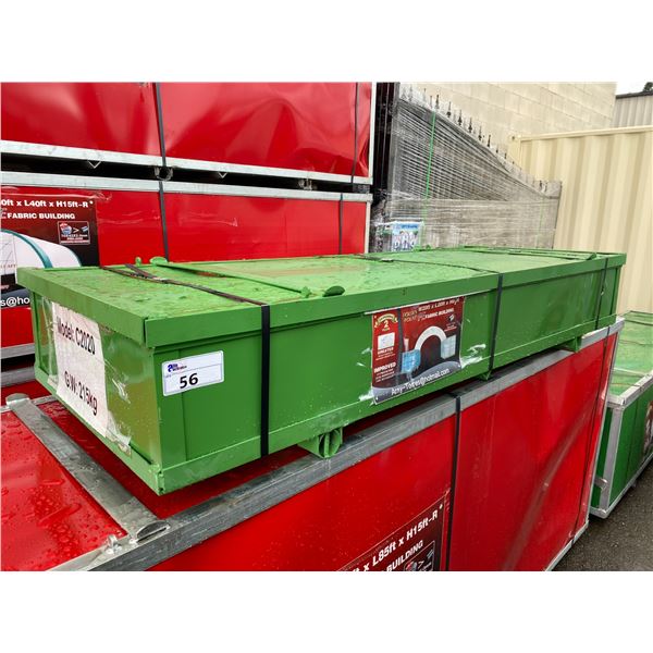 GOLDEN MOUNT C2020 PE ROUND TOP FABRIC BUILDING H6.5' X L20' X W20' UV