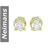 Image 1 : .32 ct Diamond Earrings 14kt Gold