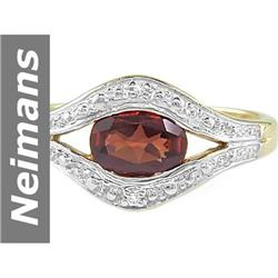 1.00 ct Purple Spinel & Diamond Ring 14kt Gold