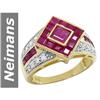 Image 1 : 2.93 ct Ruby & Diamond Ring 14kt Gold