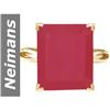 Image 1 : 10.50 ct Ruby Ring 14kt Gold