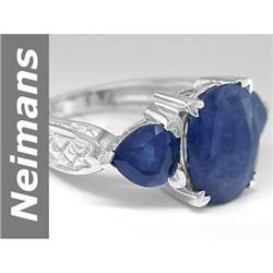 Awesome 9.00 ct Blue Sapphire Ring 14kt Gold