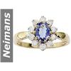 Image 1 : 1.24 ct Tanzanite & Diamond Ring 14kt Gold