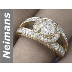 1.40 ct Diamond Ring 14kt Gold