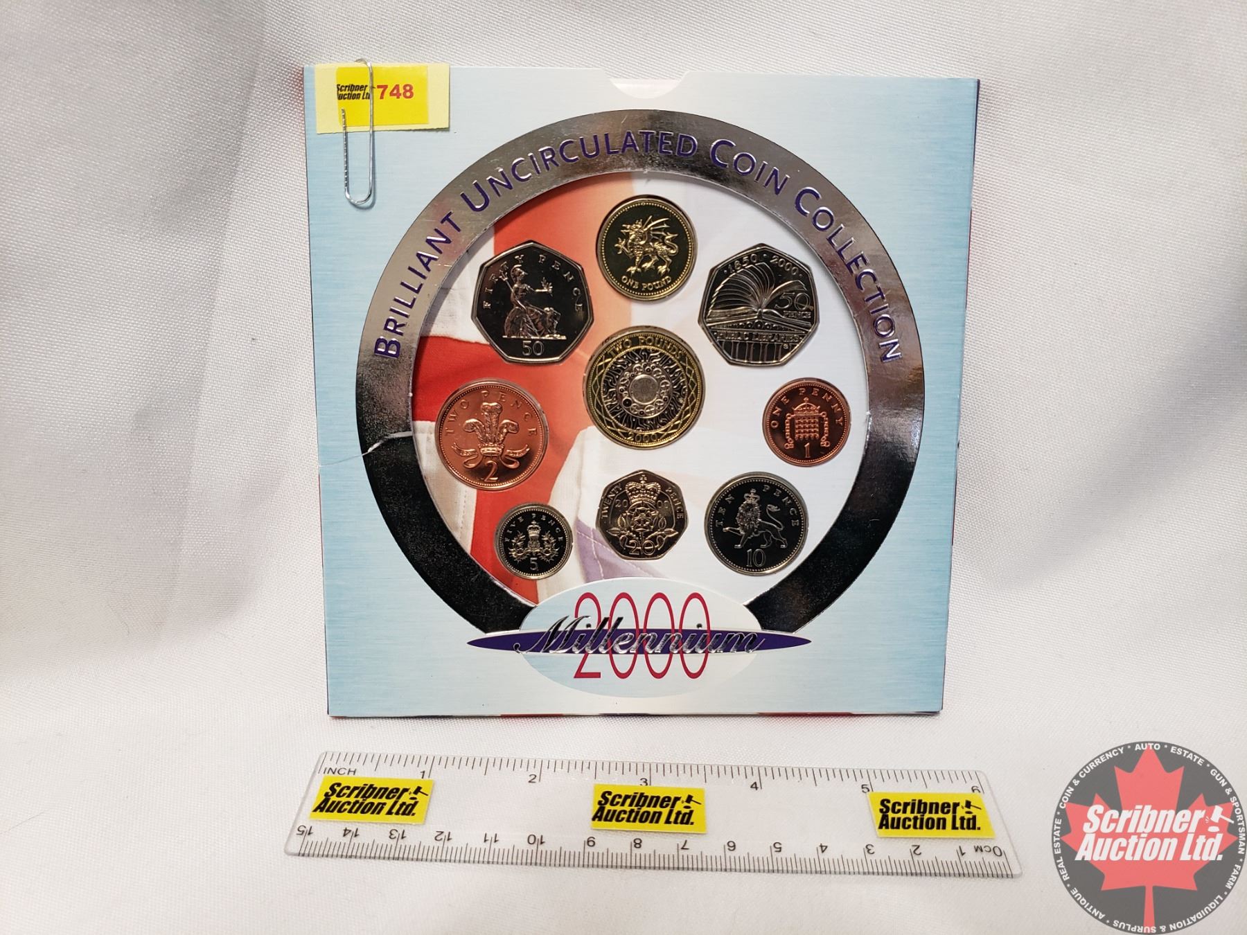 2000 Coin Collection Royal Mint 2000 Millennium Brilliant Uncirculated Coin Collection (SEE ...