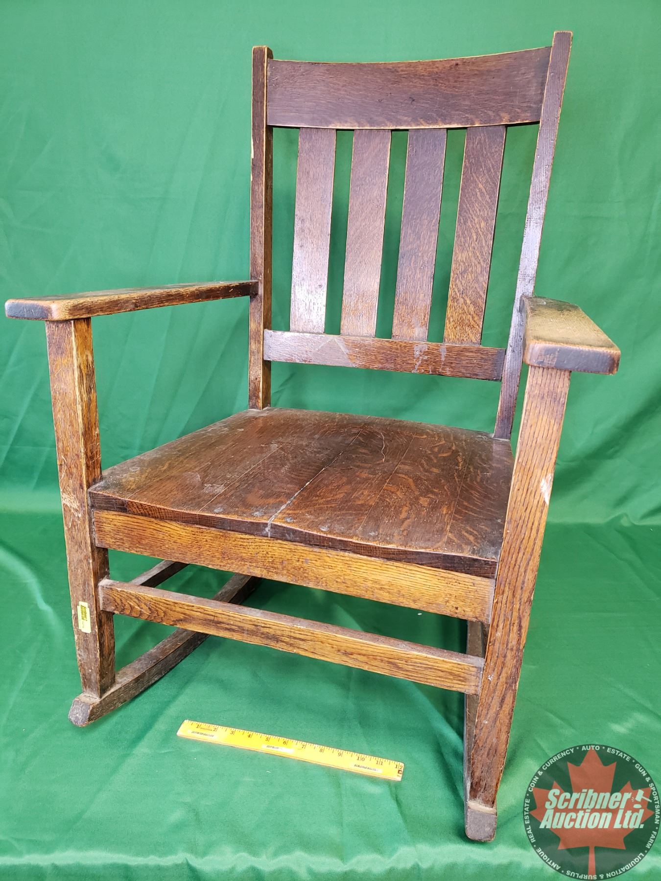 Slat Back Mission Rocker (35