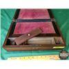 Image 4 : Antique Wooden Portable Folding Writing Lap Desk (Measures Closed : 4-1/2"H x 14"W x 9-1/4"D) (SEE P